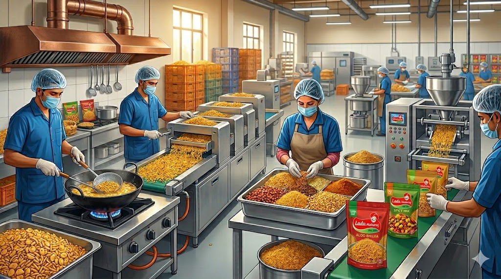 successful namkeen business